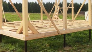 Сарай на винтовых сваях или хозблок на сваях Нягань цена от 2521 руб. / шт.