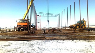Аренда экскаватора погрузчика с ямобуром в Нягань цена от 1544 руб