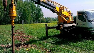 Заказать монтаж винтовых свай в Нягань - цена под ключ с доставкой от 1852 шт