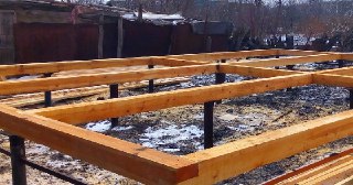 Пол на винтовых сваях Нягань цена от 15431 руб.