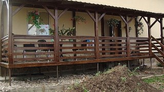 Терраса на винтовых сваях Нягань цена от 12345 руб.