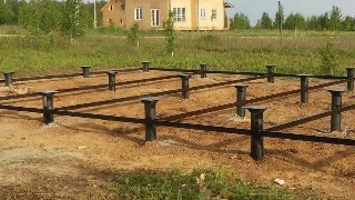 Установка и монтаж - винтовые сваи в Нягани для свайного фундамента дома. Цена от 2058 руб - видео закручивание